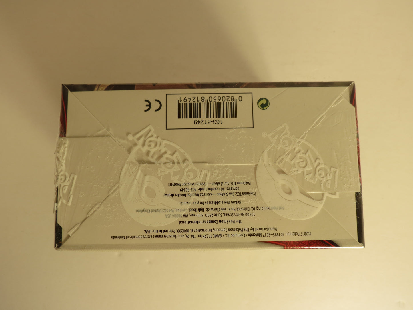 Sun & Moon Crimson Invasion Booster Box Sealed Pokemon