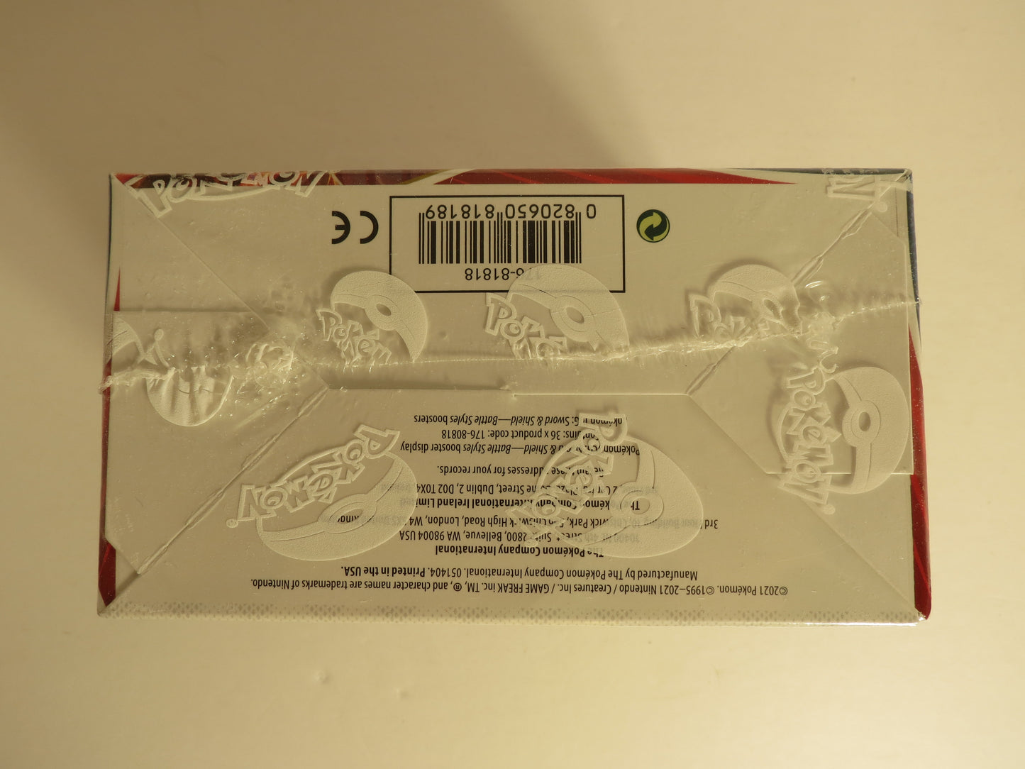 Sword & Shield Battle Styles Pokemon Booster Box Sealed