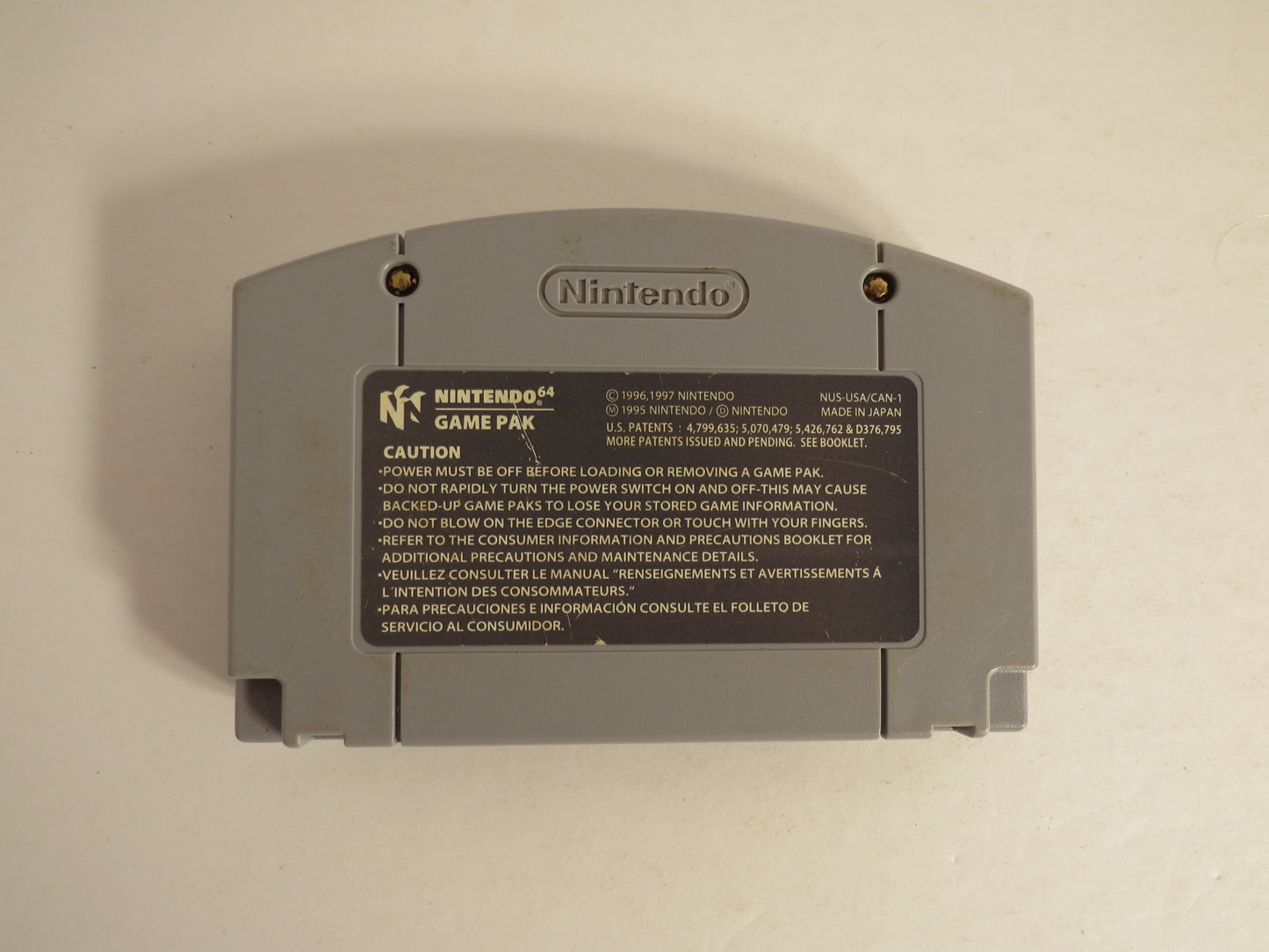 Mario Party Nintendo 64 Game N64