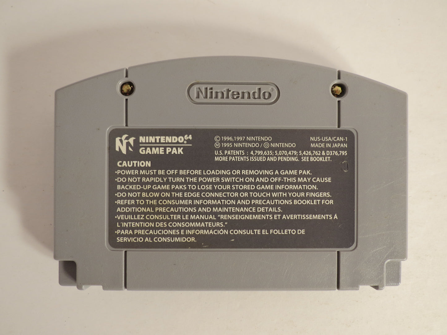 Super Smash Bros. Nintendo 64 Game N64