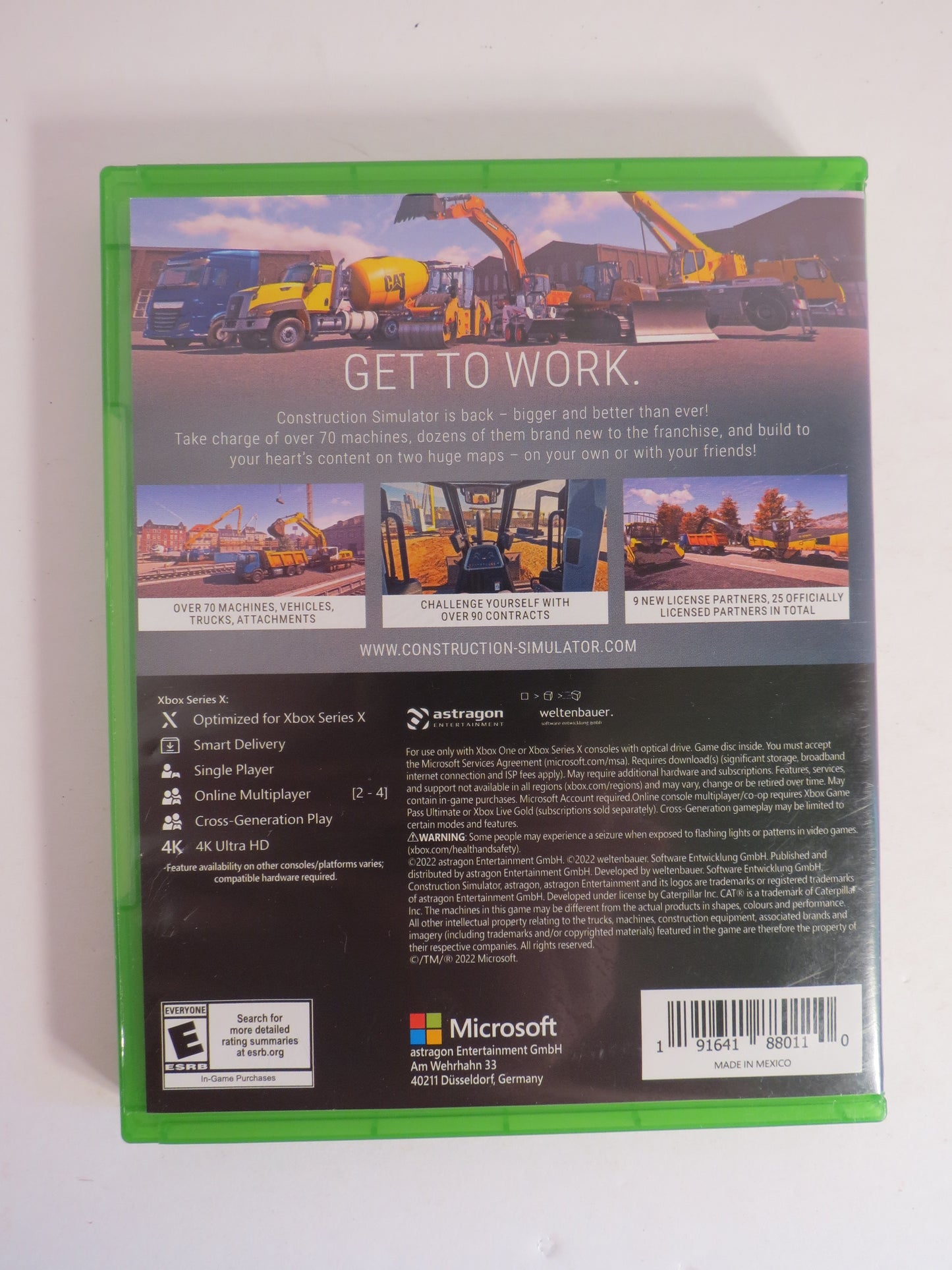 Construction Simulator Xbox One / Xbox Series X Game CIB