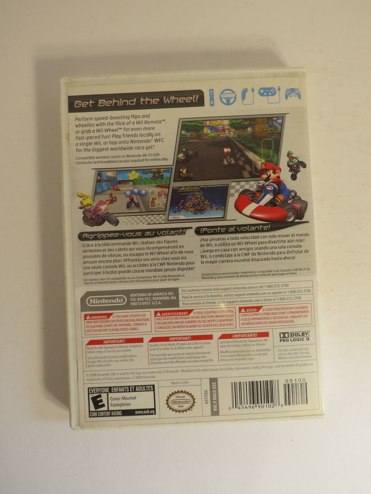 Mario Kart Wii Nintendo Wii Game CIB
