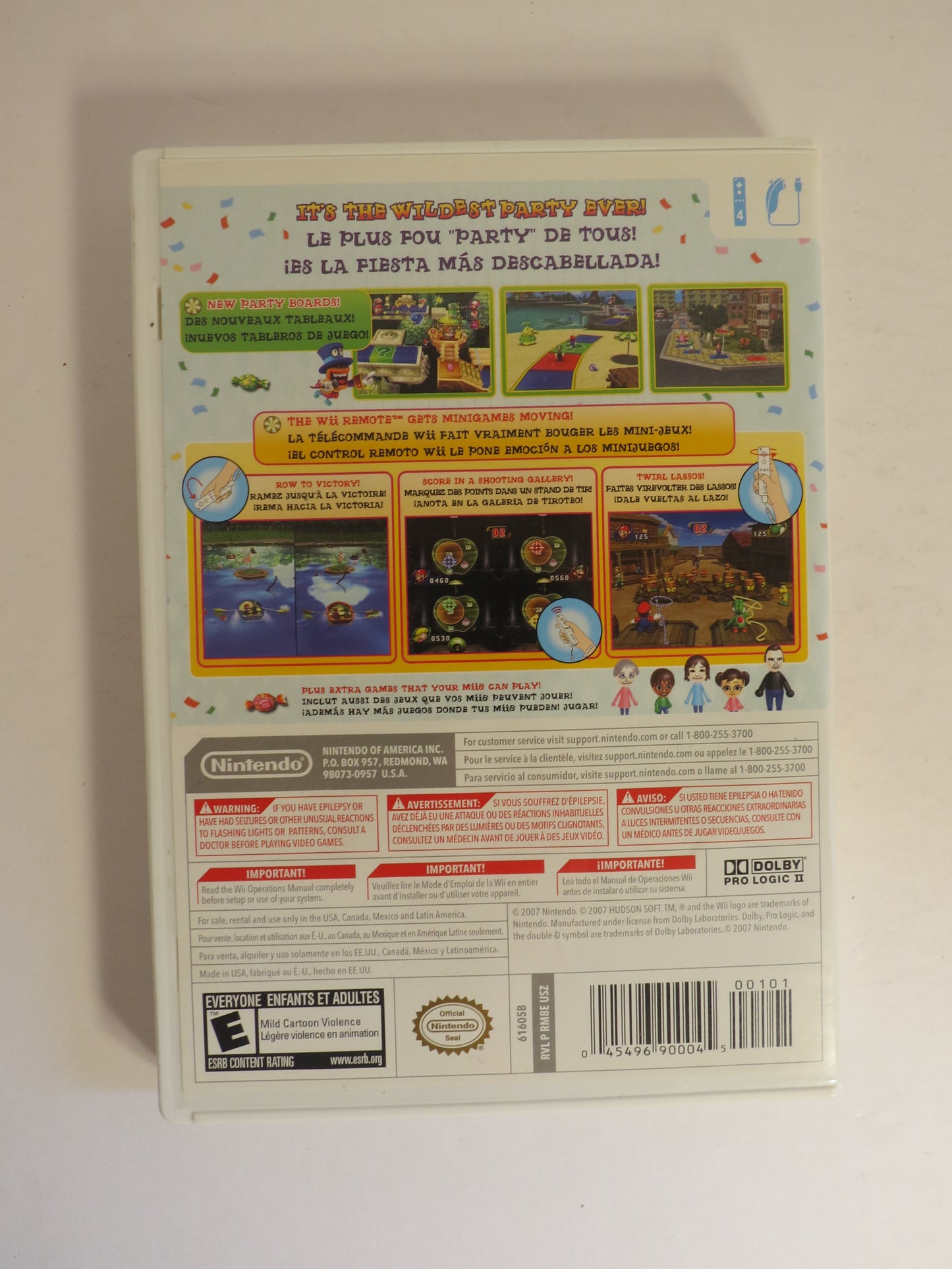 Mario Party 8 Nintendo Wii Game CB