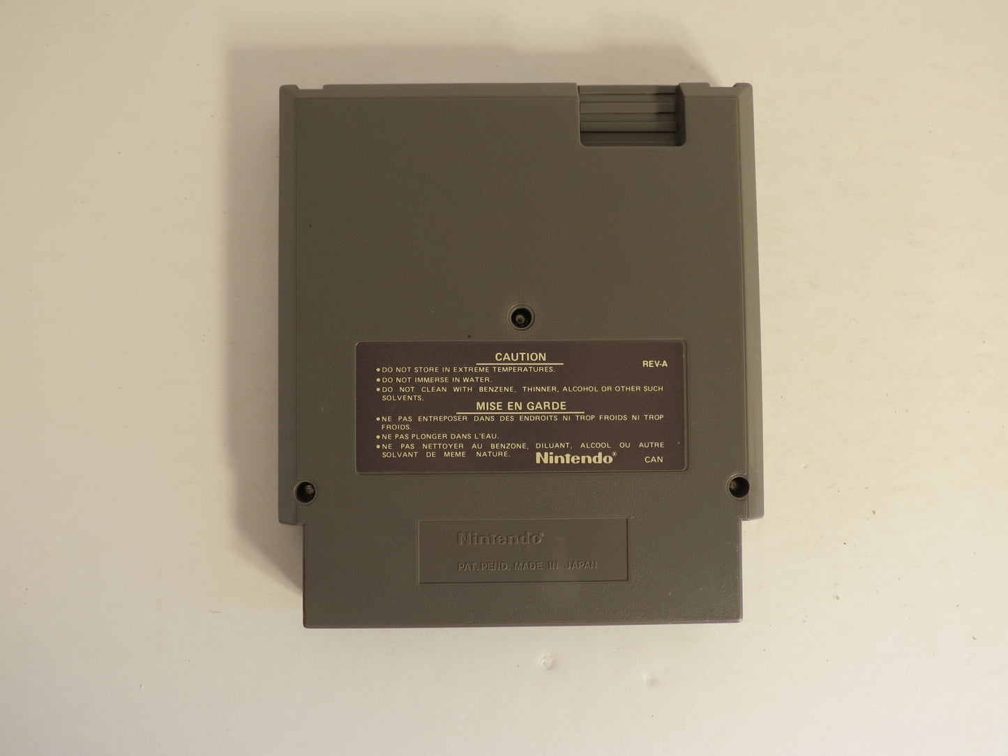 Ice Hockey Nintendo NES Game