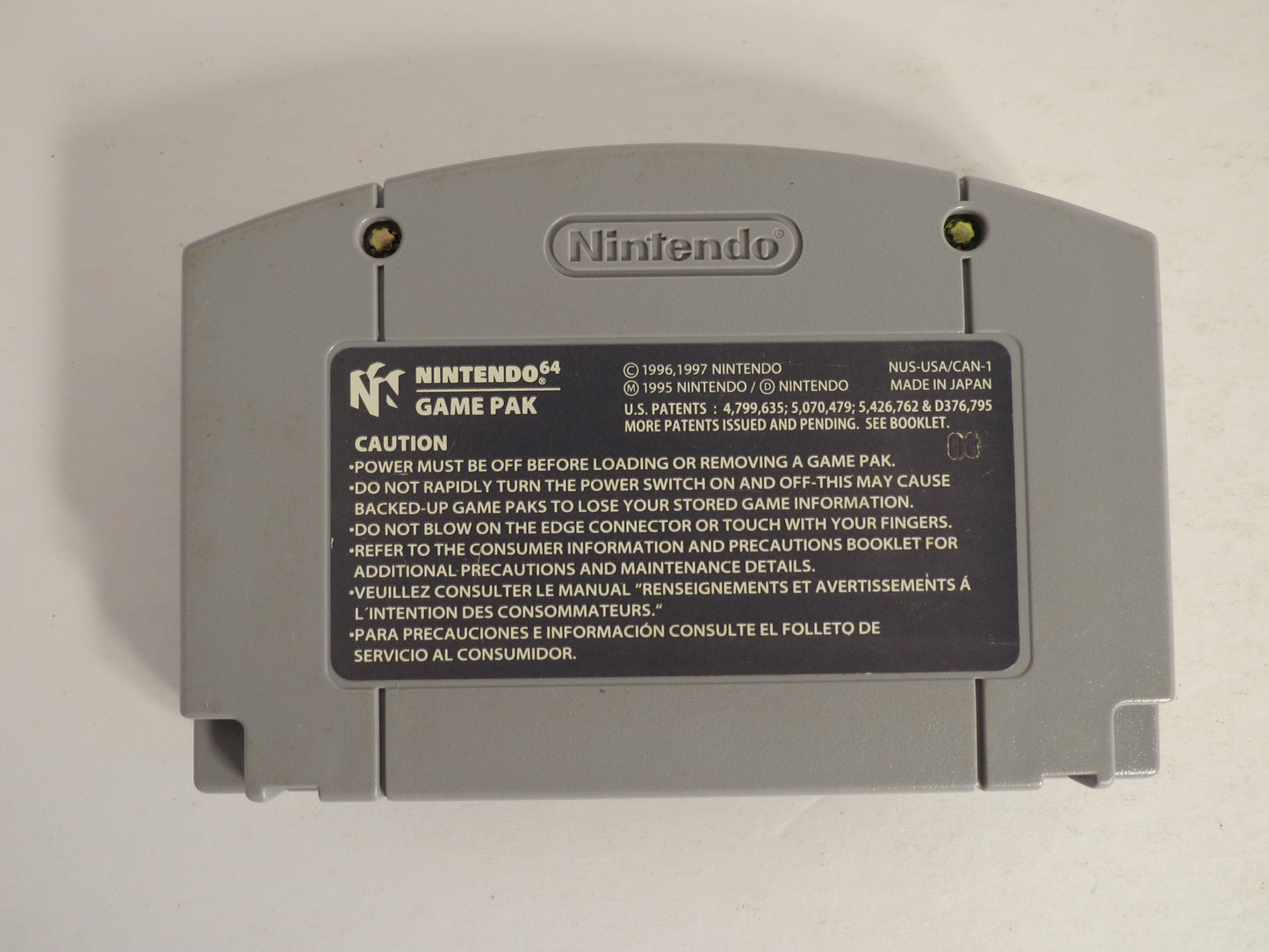 Mario Party 2 Nintendo 64 Game N64