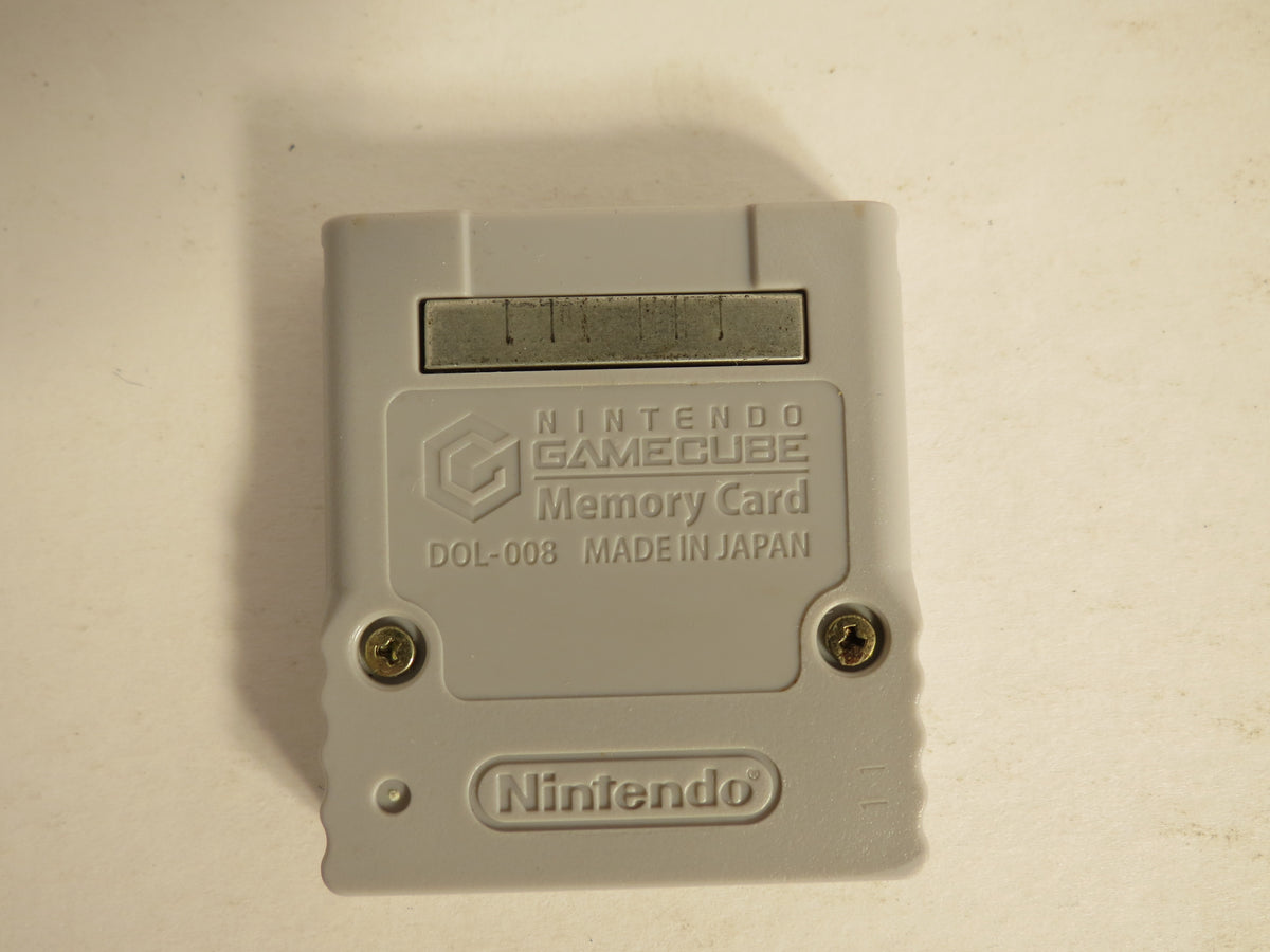 Memory Card 59 Nintendo Gamecube Grey