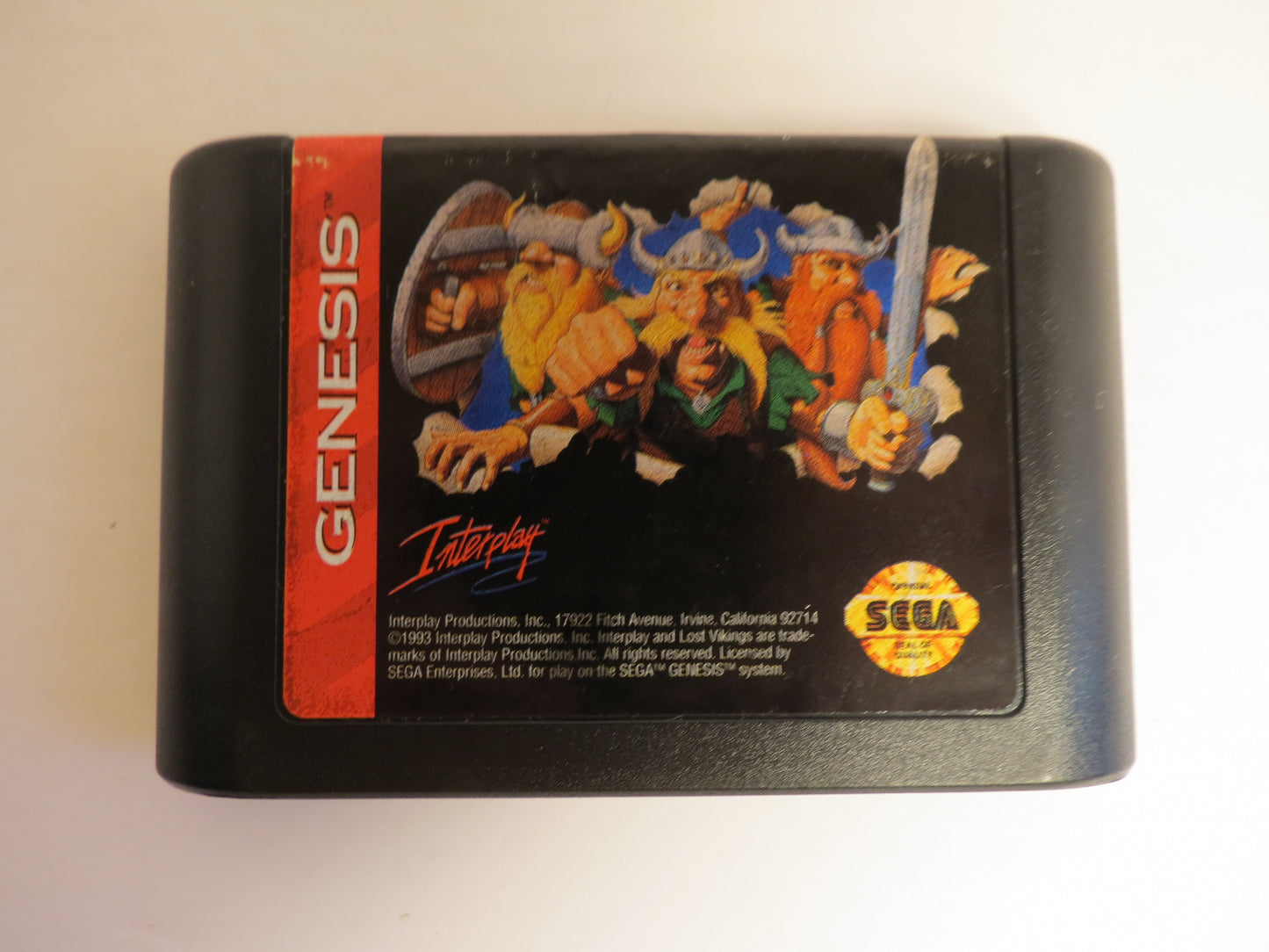 The Lost Vikings Sega Genesis Game