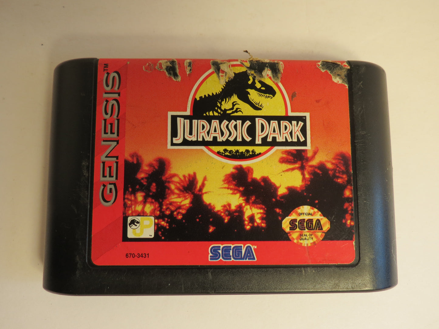 Jurassic Park Sega Genesis Game