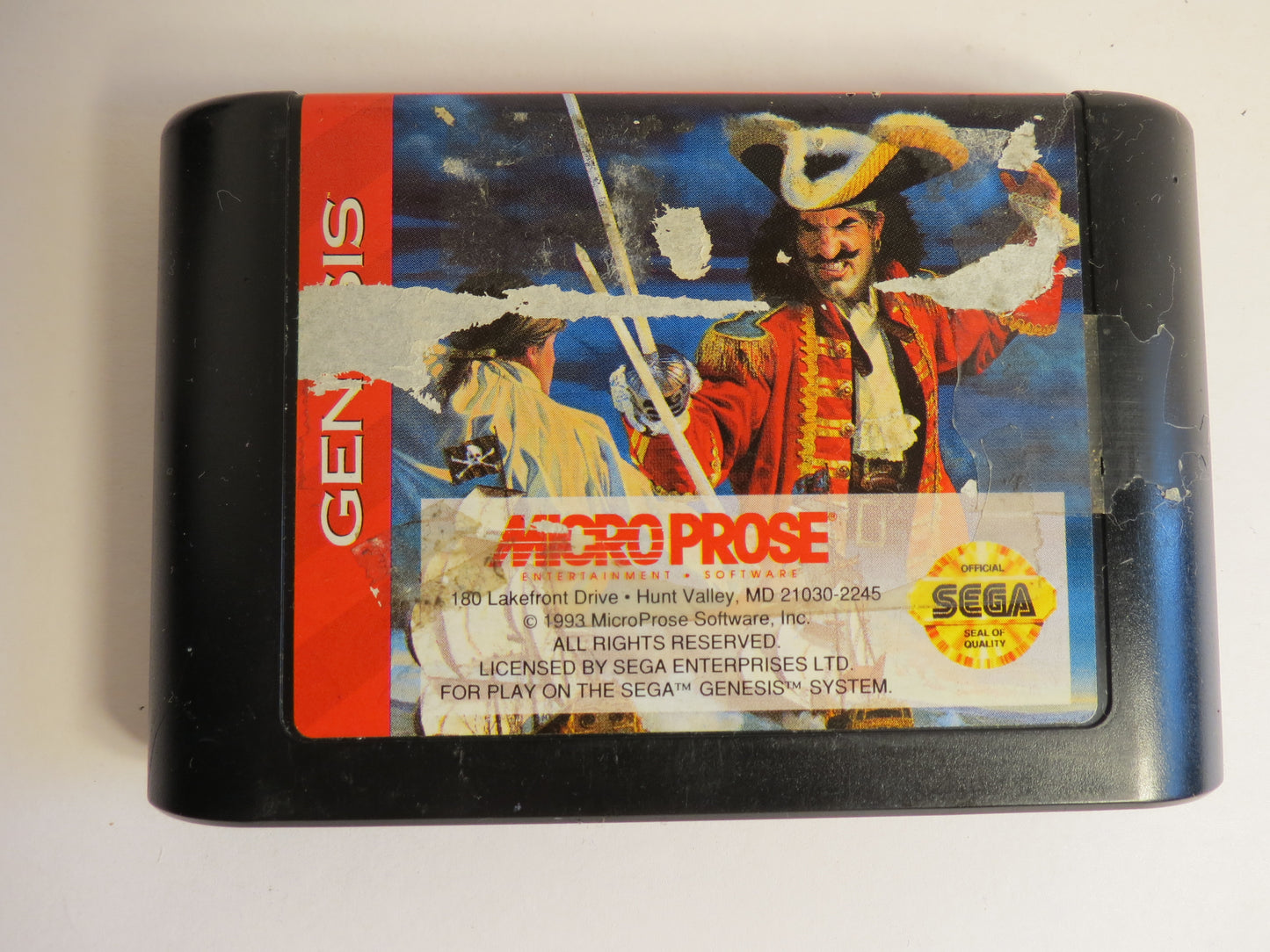 Pirates! Gold Sega Genesis Game
