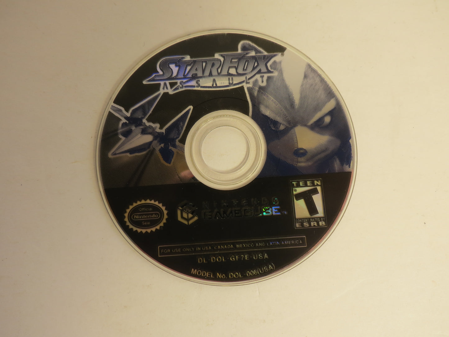 Starfox Assault Nintendo Gamecube Game CB