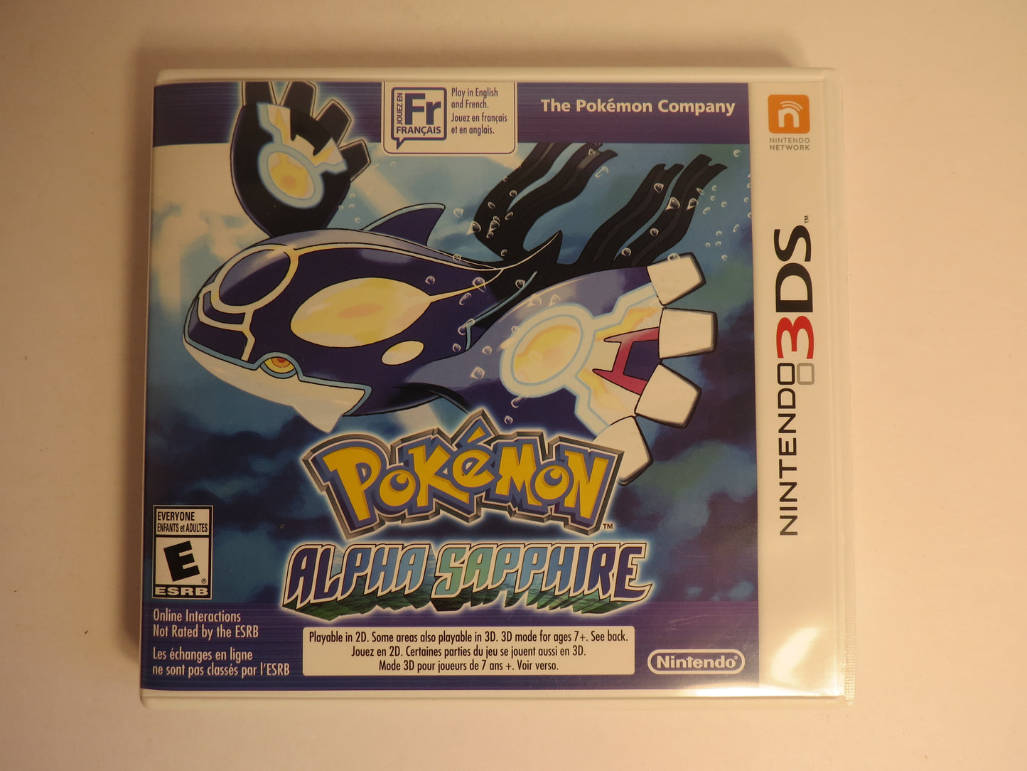 Pokemon Alpha Sapphire Nintendo 3DS Game