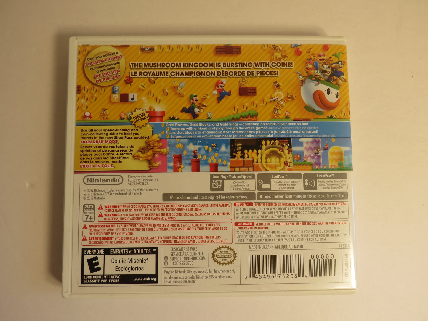 New Super Mario Bros. 2 Nintendo 3DS Game