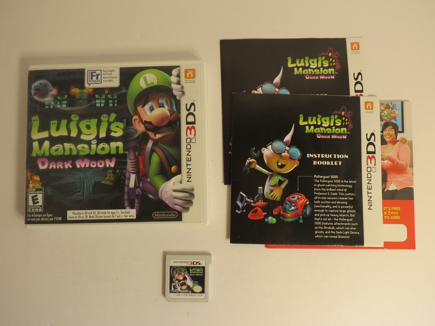 Luigi's Mansion Dark Moon Nintendo 3DS Game