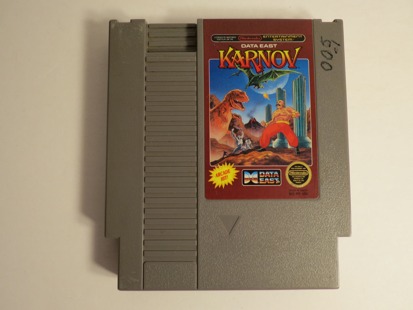 Karnov Nintendo NES Game