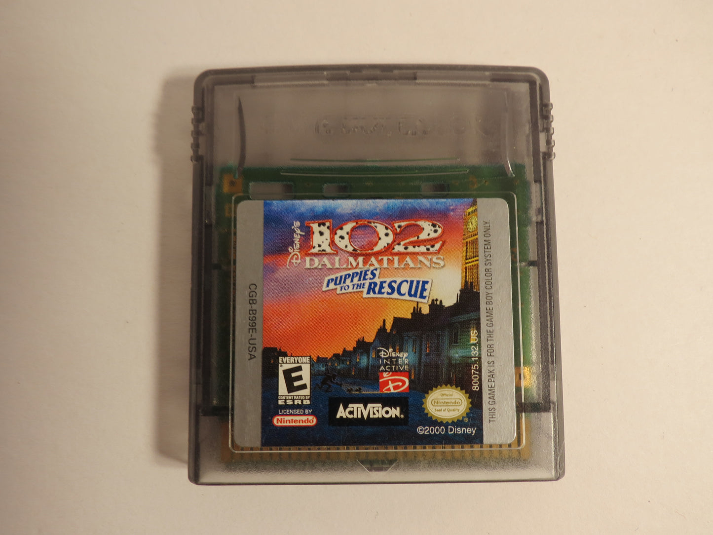 102 Dalmations Puppies to the Rescue Nintendo Gameboy Color Game