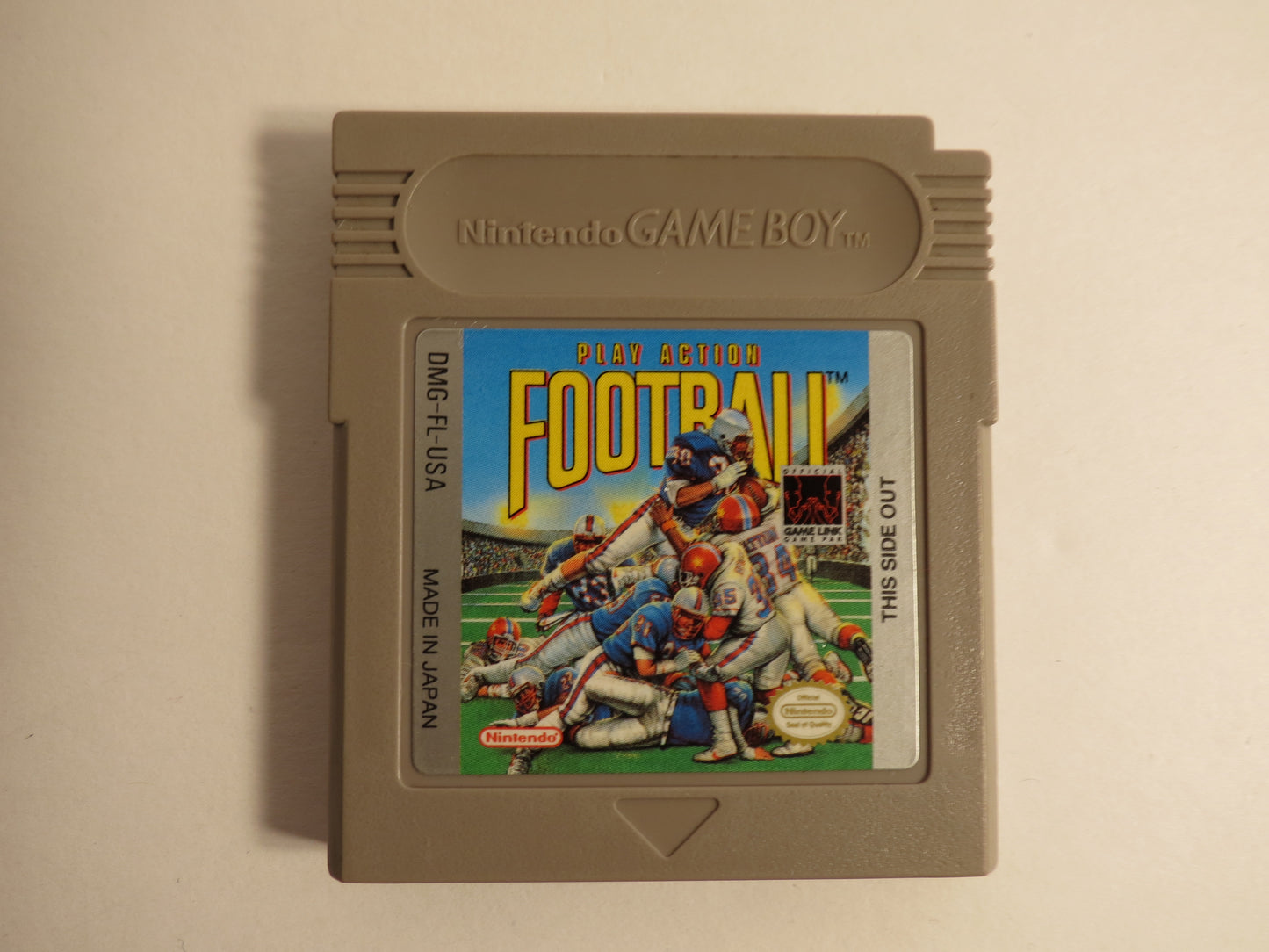 Play Action Football Nintendo Gameboy Game