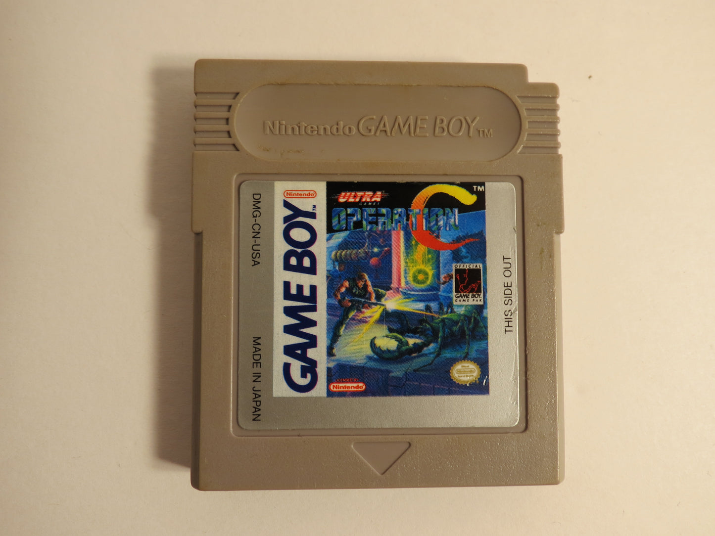 Operation C Nintendo Gameboy Game