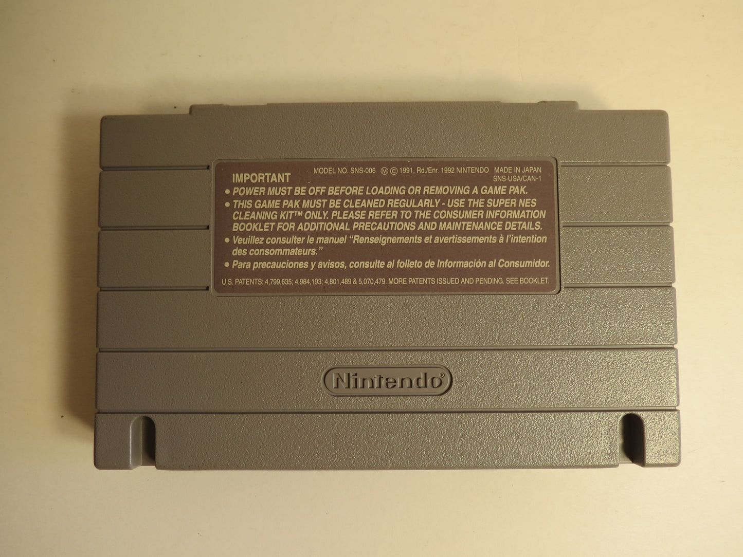 Aerobiz Super Nintendo SNES Game