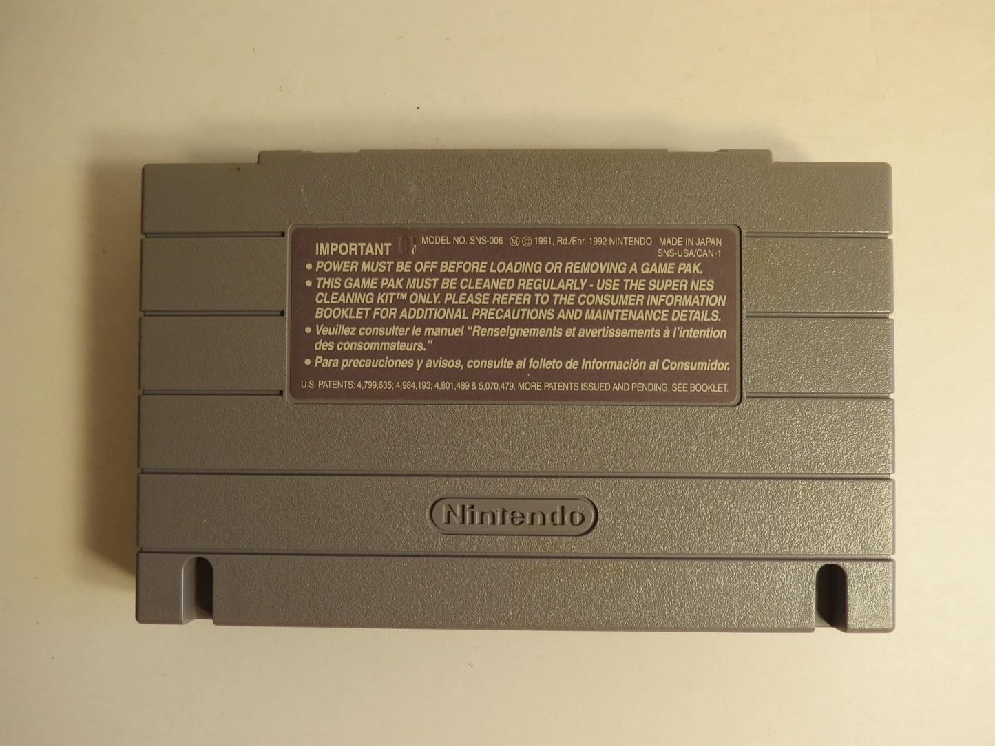 Aero the Acrobat Super Nintendo SNES Game