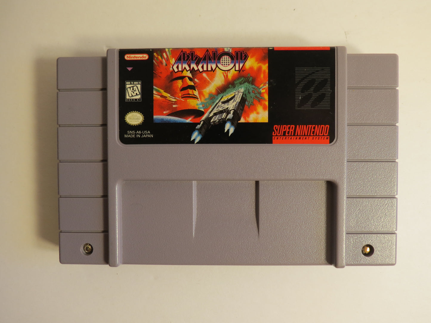 Arkanoid -Doh it Again! Super Nintendo SNES Game