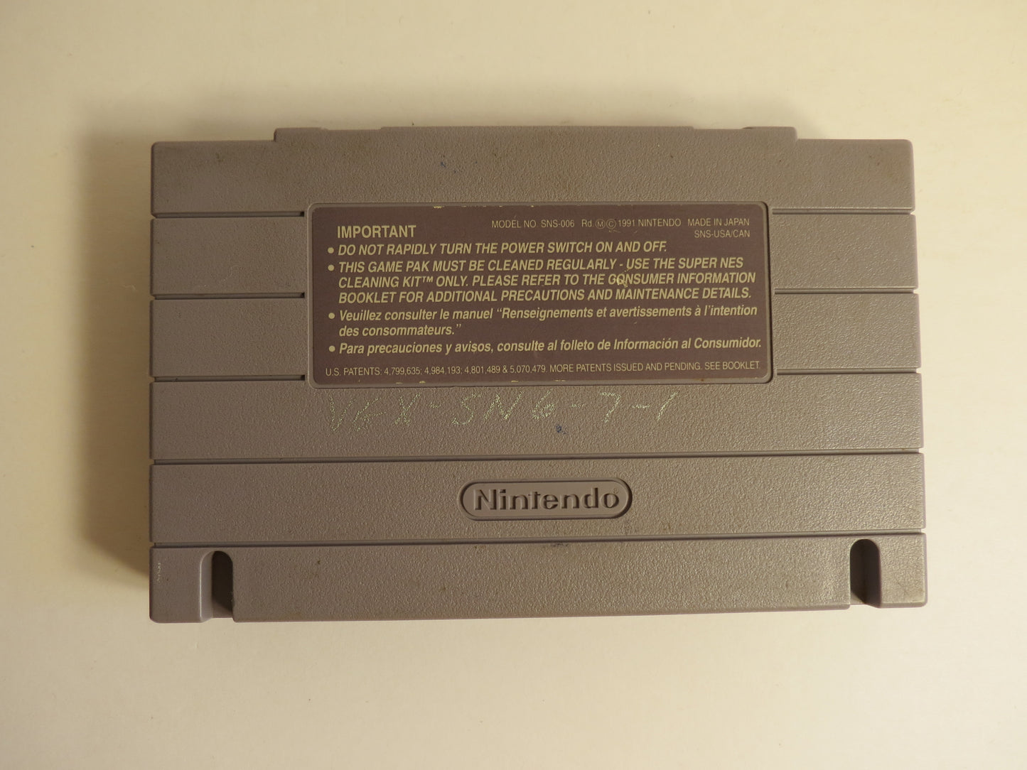 Firepower 2000 Super Nintendo SNES Game