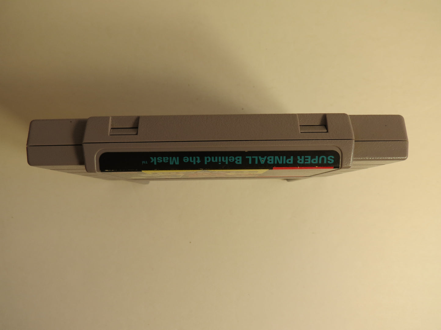 Super Pinball Behind the Mask Super Nintendo SNES Game