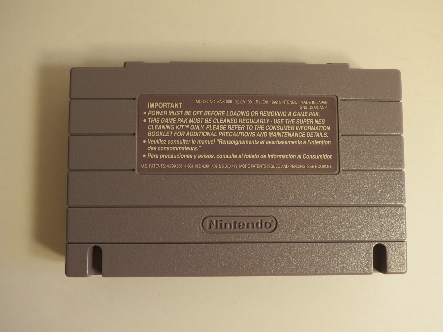 Super Pinball Behind the Mask Super Nintendo SNES Game