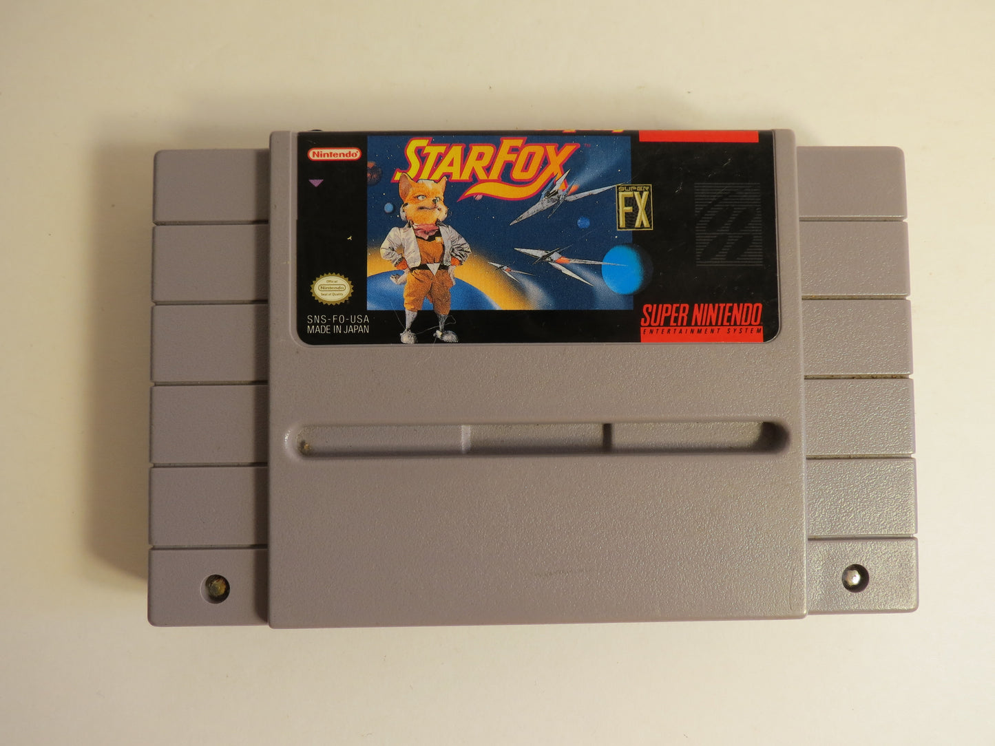 Starfox Super Nintendo SNES Game