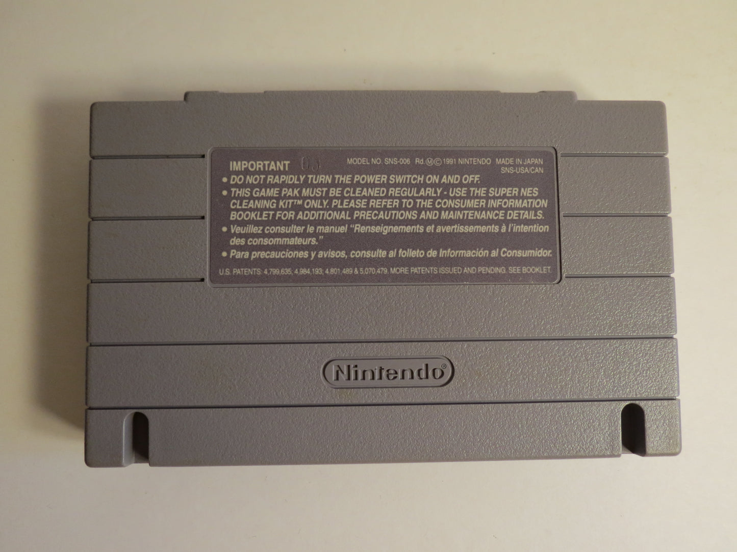 F-Zero Super Nintendo SNES Game