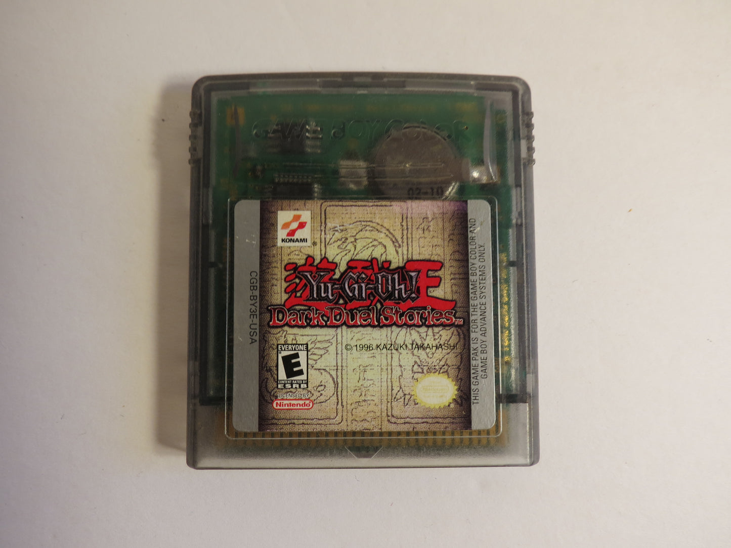 Yugioh Dark Duel Stories Nintendo Gameboy Color Game