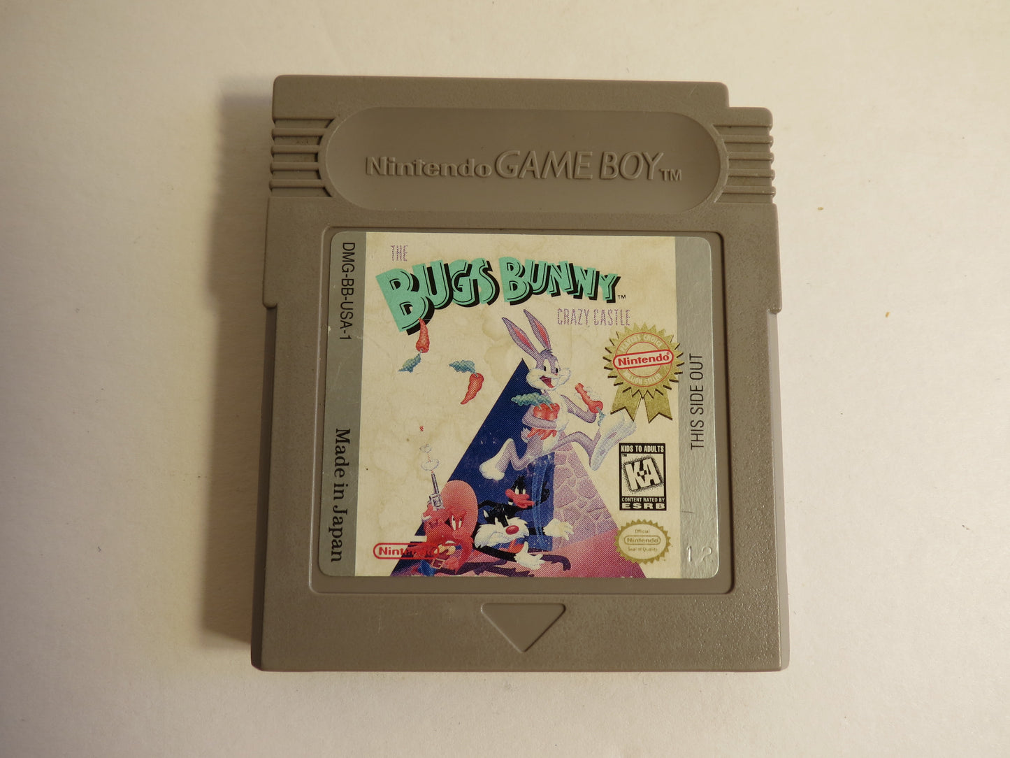 Bugs Bunny Crazy Castle Player's Choice Nintendo Gameboy Game