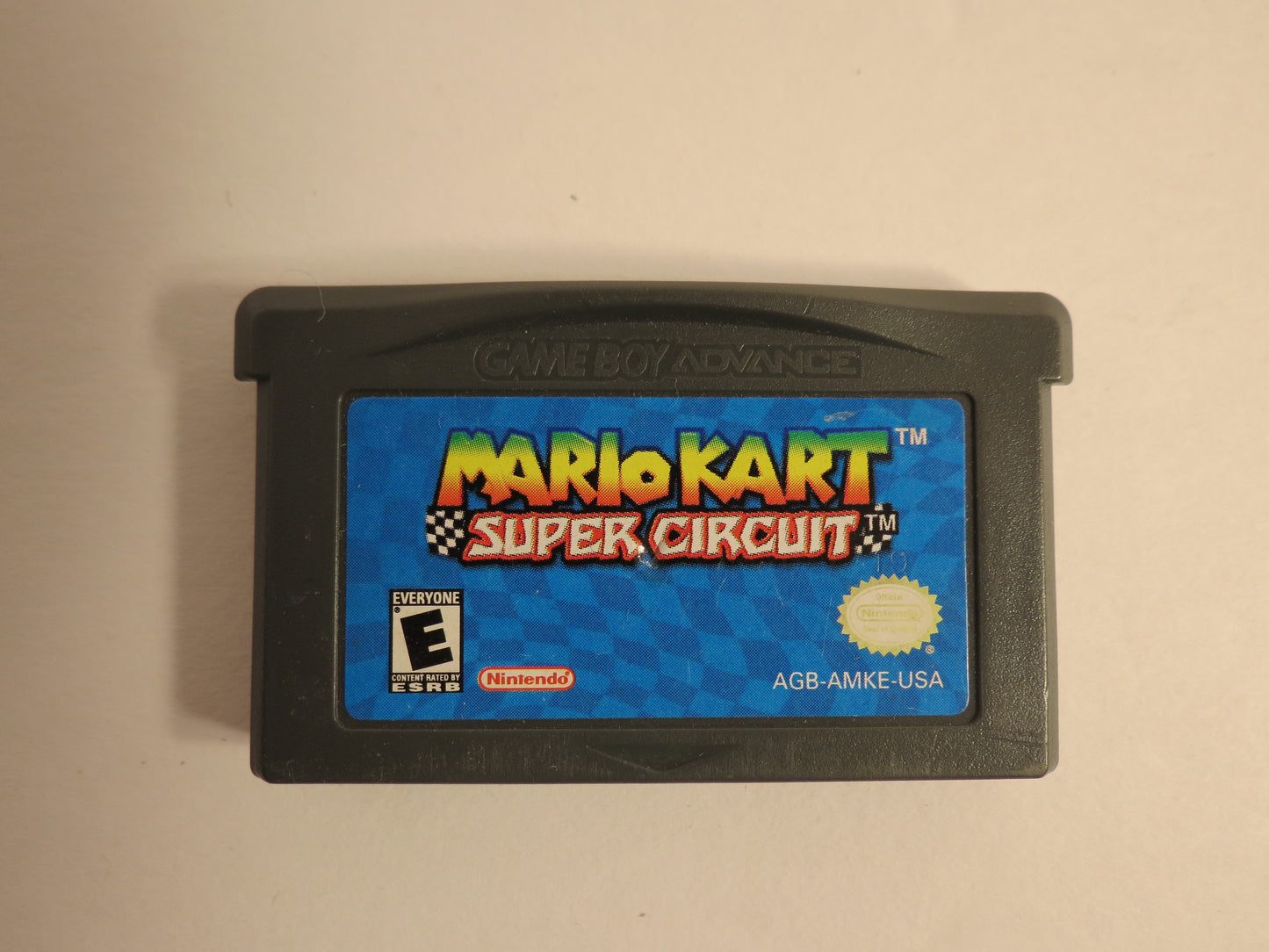 Mario Kart Super Circuit Nintendo GBA Gameboy Advance Game