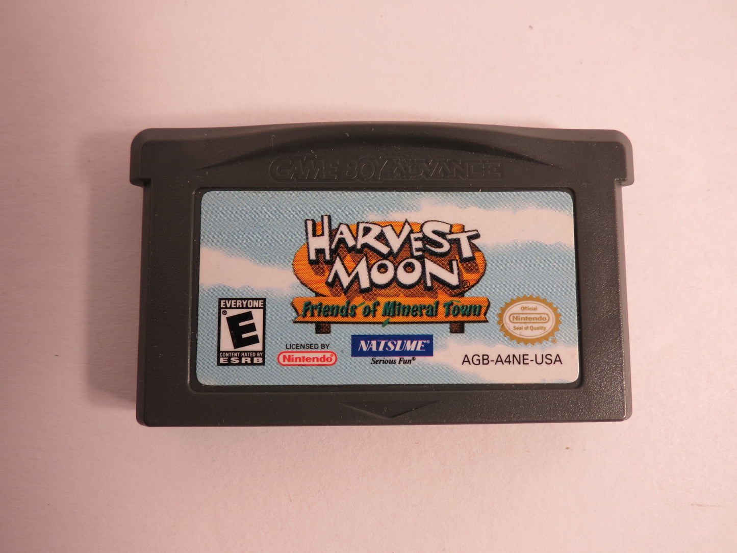 Harvest Moon Friends of Mineral Town Nintendo GBA Gameboy Advance Game
