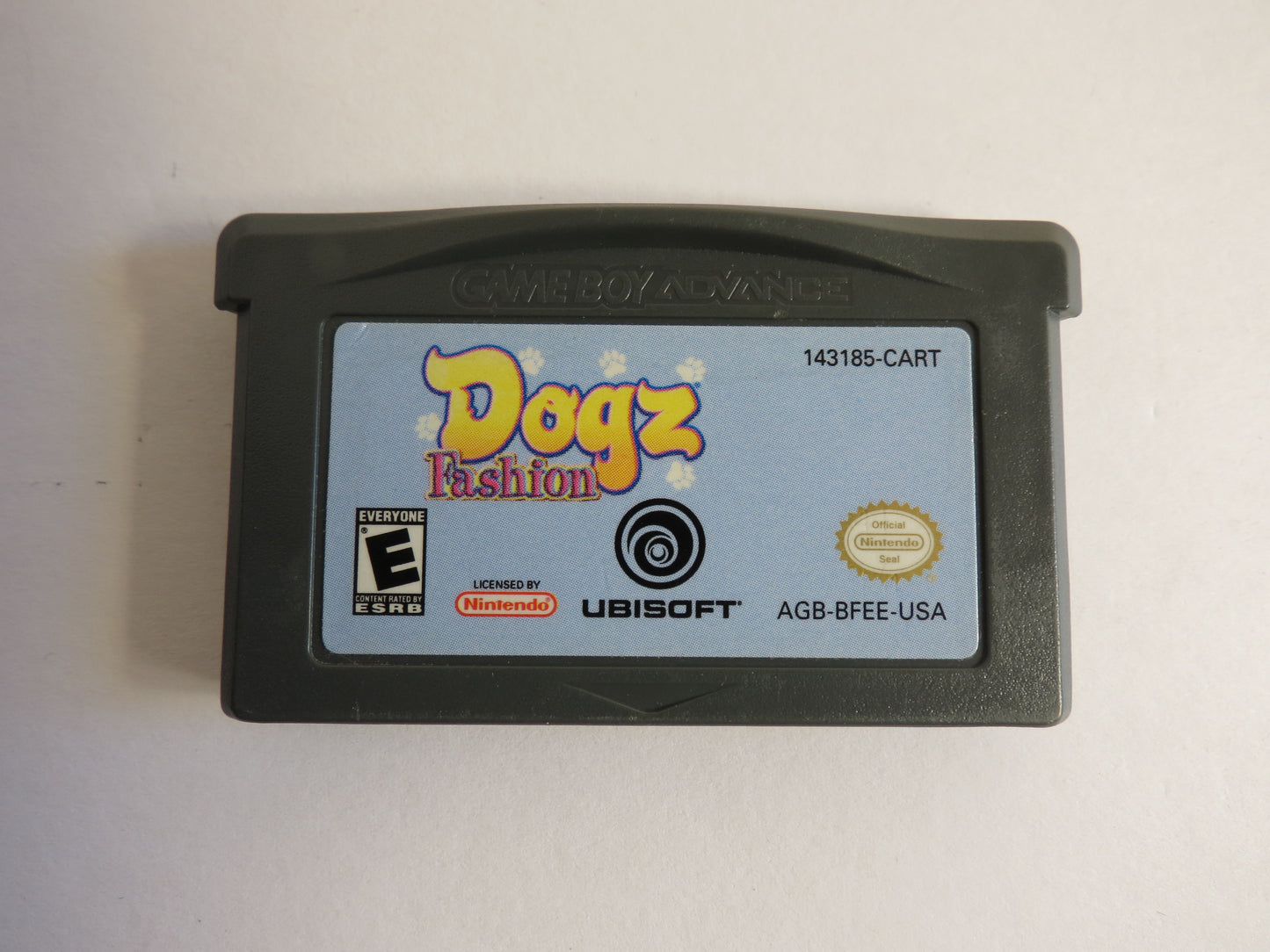 Dogz Fashion Nintendo GBA Gameboy Advance Game