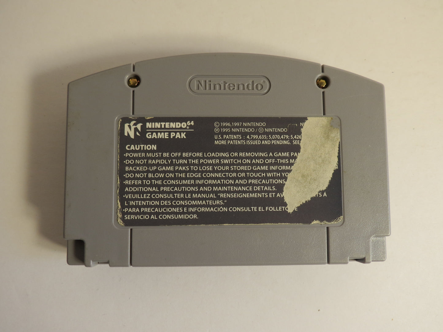 Re Volt Nintendo 64 Game N64