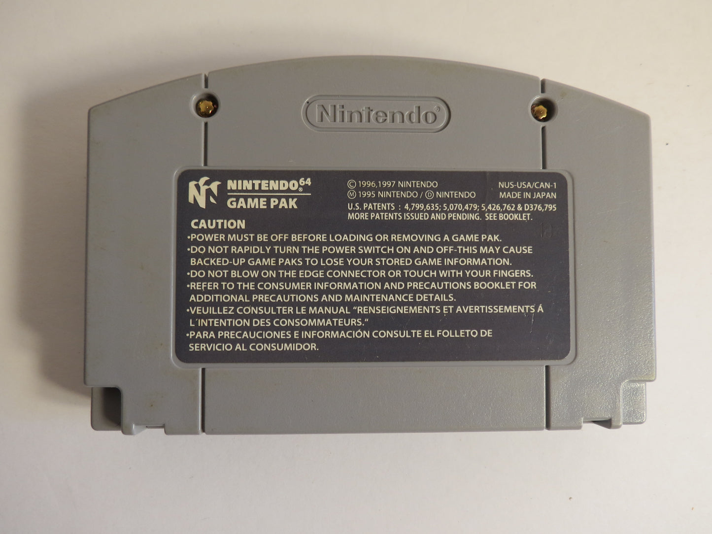 Forsaken 64 Nintendo 64 Game N64