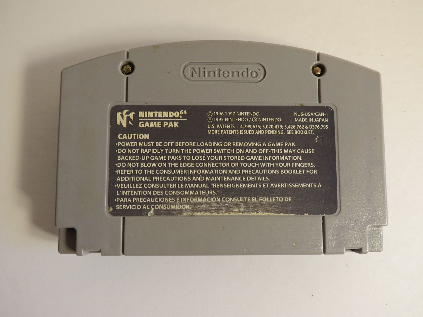 WCW NWO Revenge Nintendo 64 Game N64