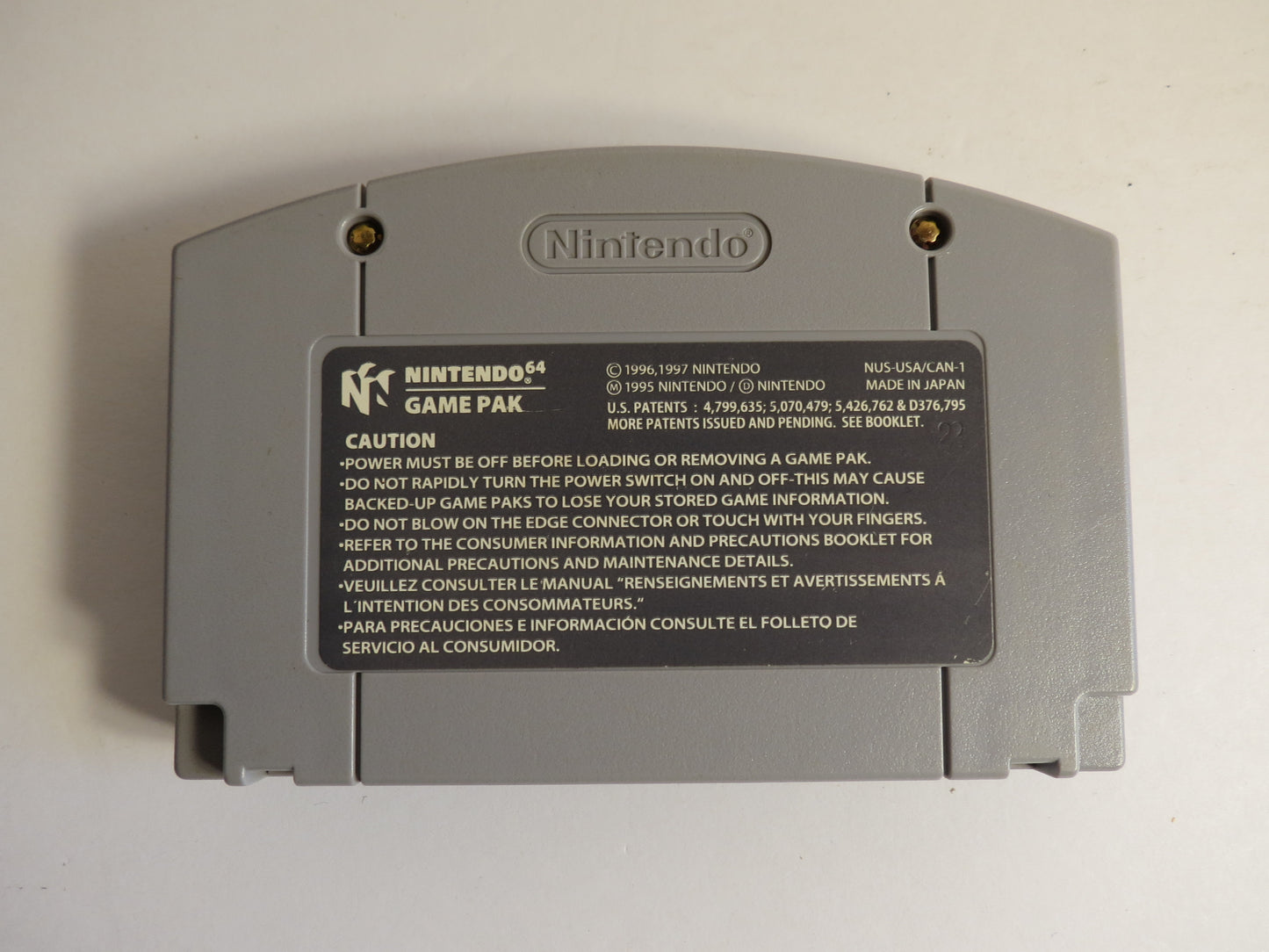 Star Wars Rogue Squadron Nintendo 64 Game N64