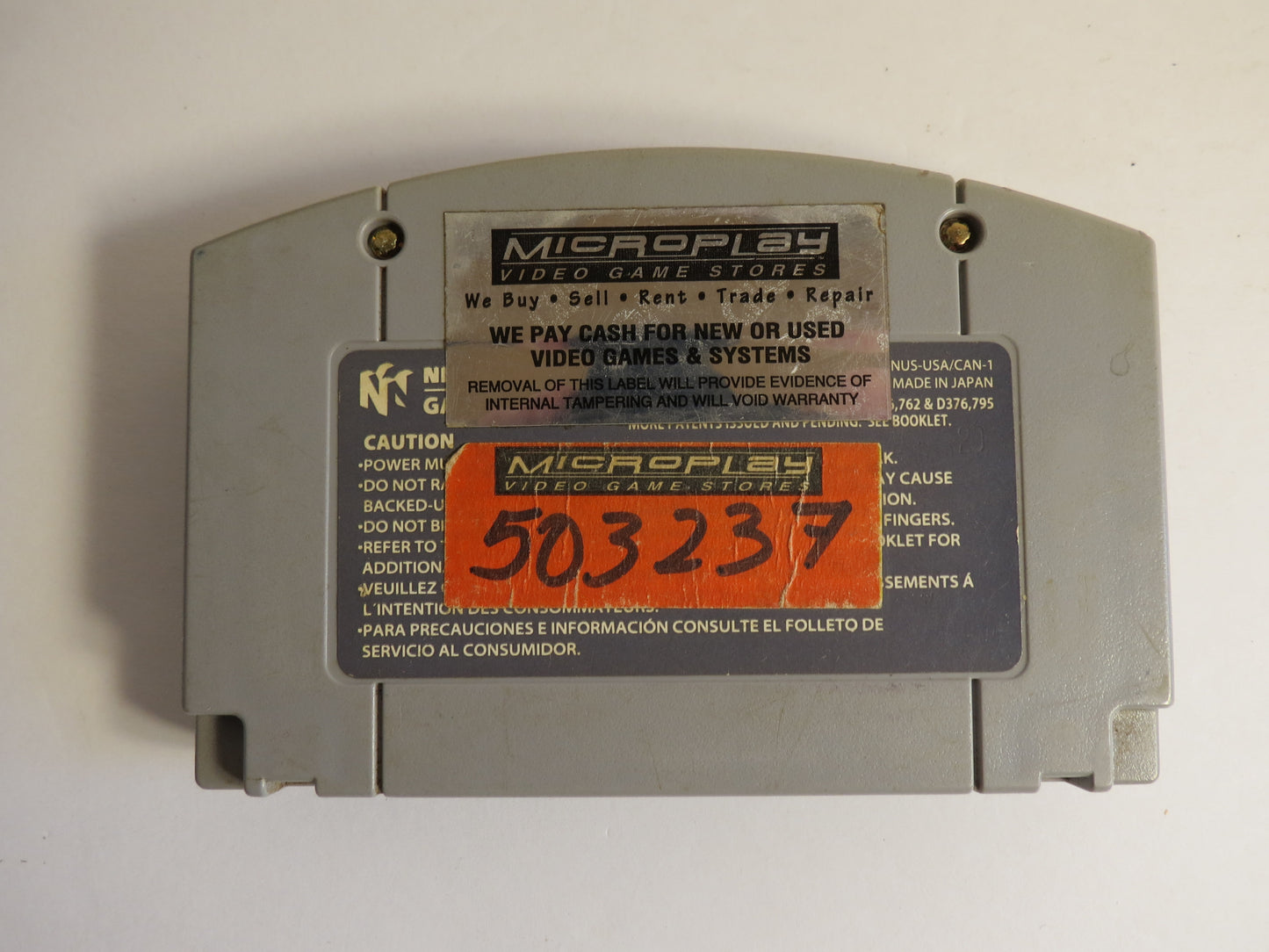 Bass Hunter 64 Nintendo 64 Game N64