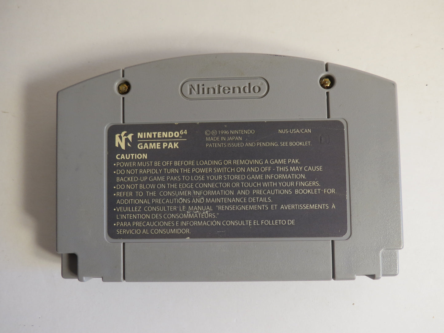 MRC Multi Racing Championship Nintendo 64 Game N64