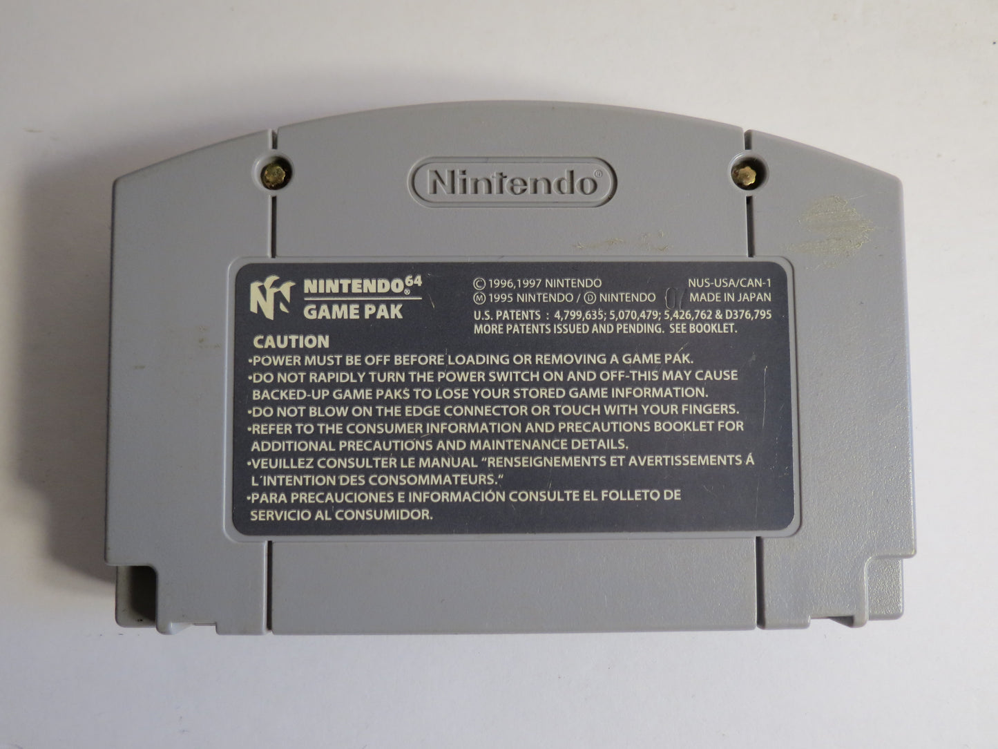 Nightmare Creatures Nintendo 64 Game N64