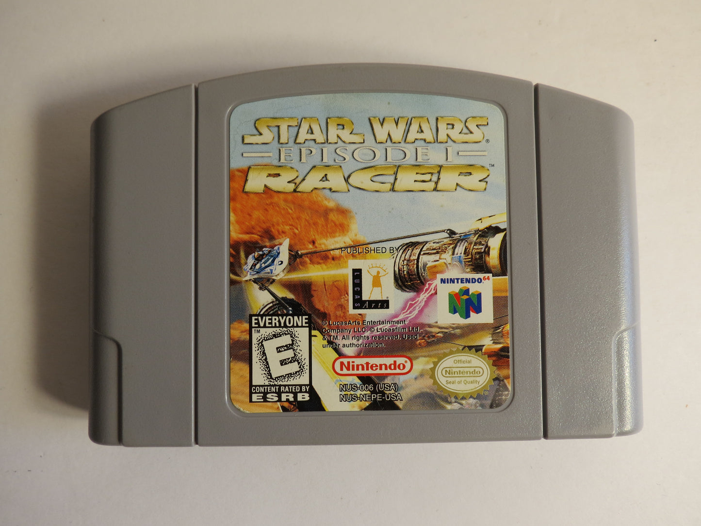 Star Wars Episode 1 Racer Nintendo 64 Game N64