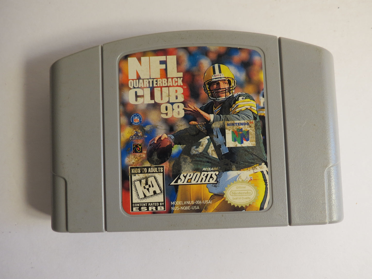 NFL Quarterback Club 98 Nintendo 64 Game N64