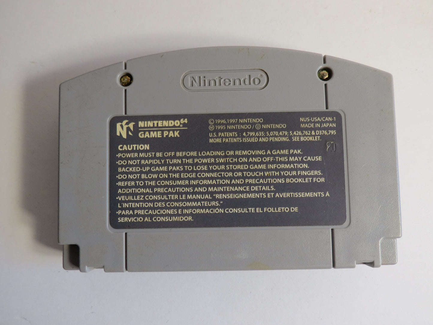 NFL Quarterback Club 98 Nintendo 64 Game N64