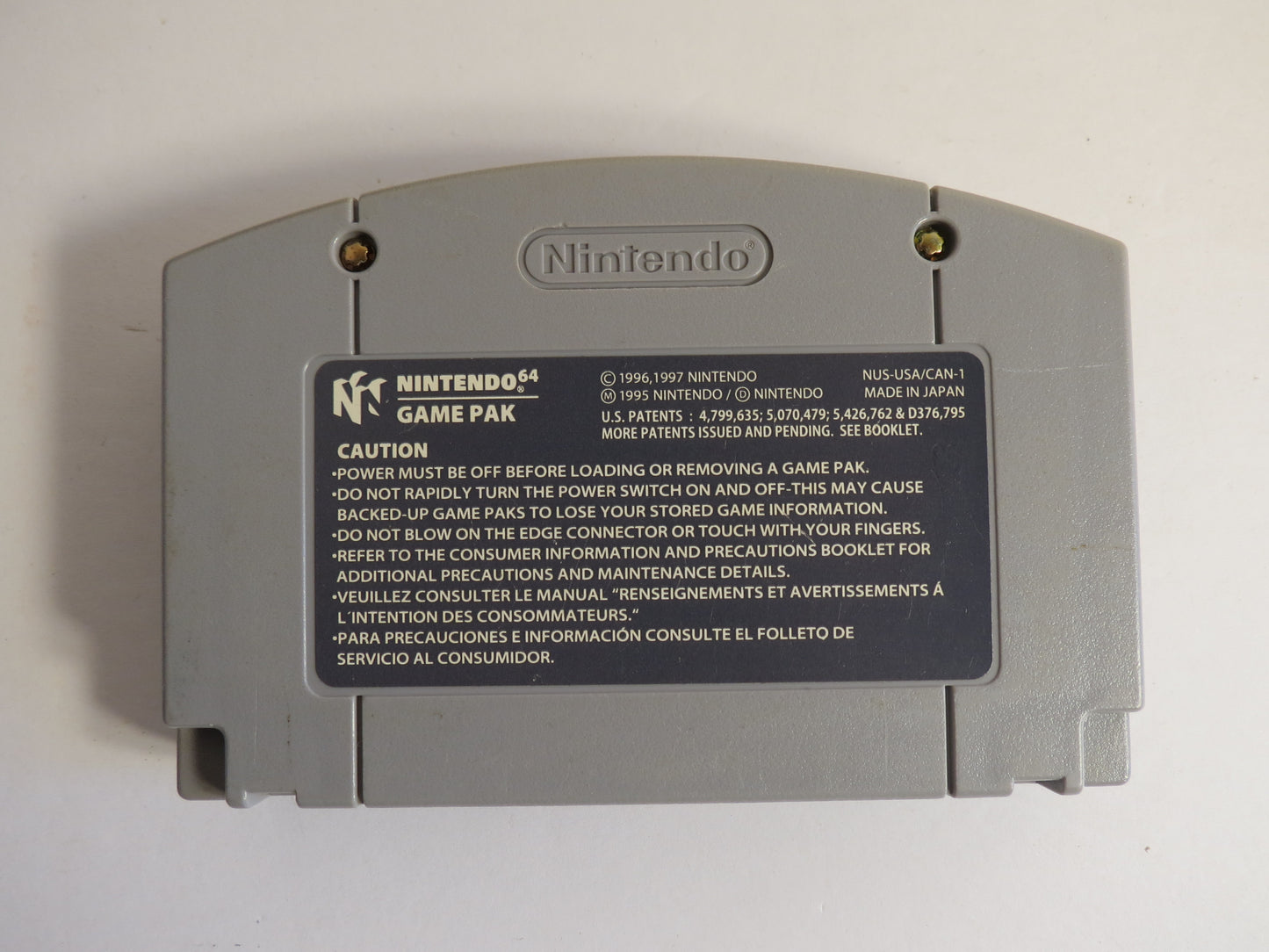 NFL Quarterback Club 99 Nintendo 64 Game N64