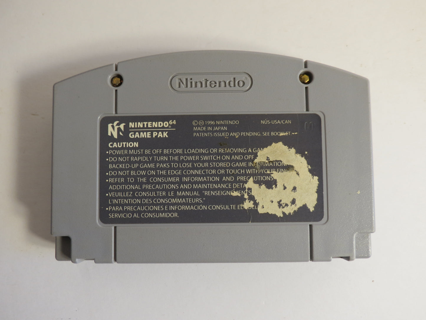 War Gods Nintendo 64 Game N64