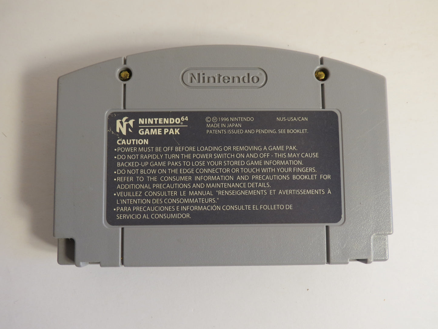 Hexen Nintendo 64 Game N64