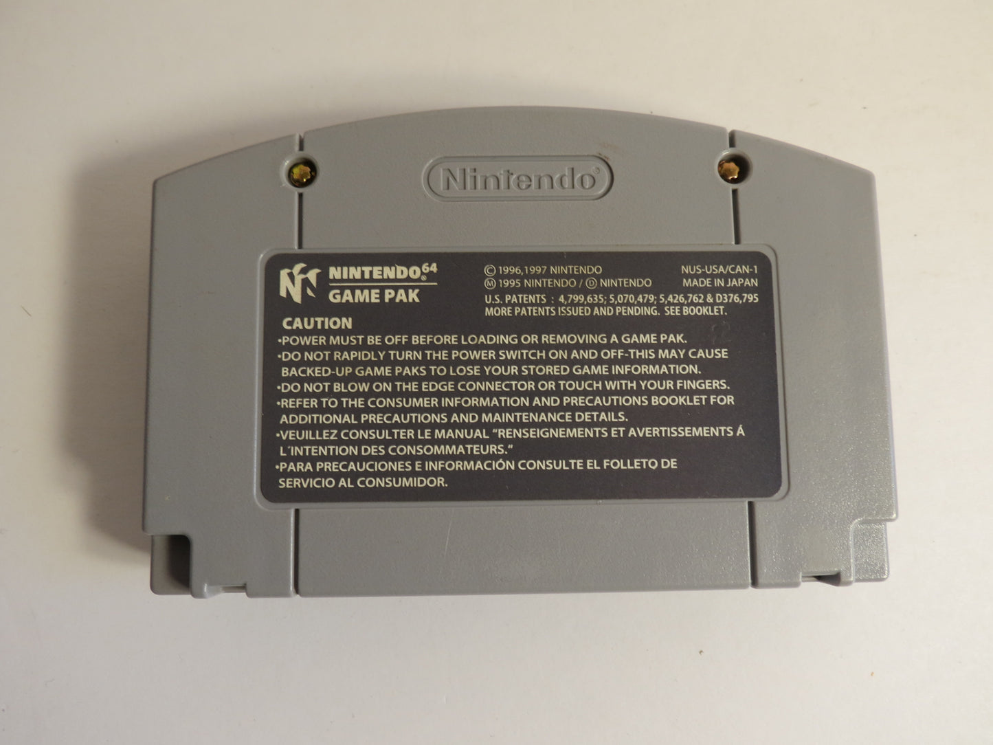 FIFA Road to the World Cup 98 Nintendo 64 Game N64