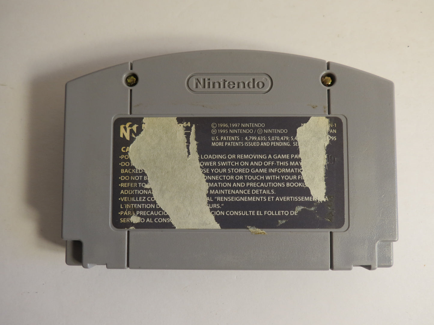 Twisted Edge Extreme Snowboarding Nintendo 64 Game N64