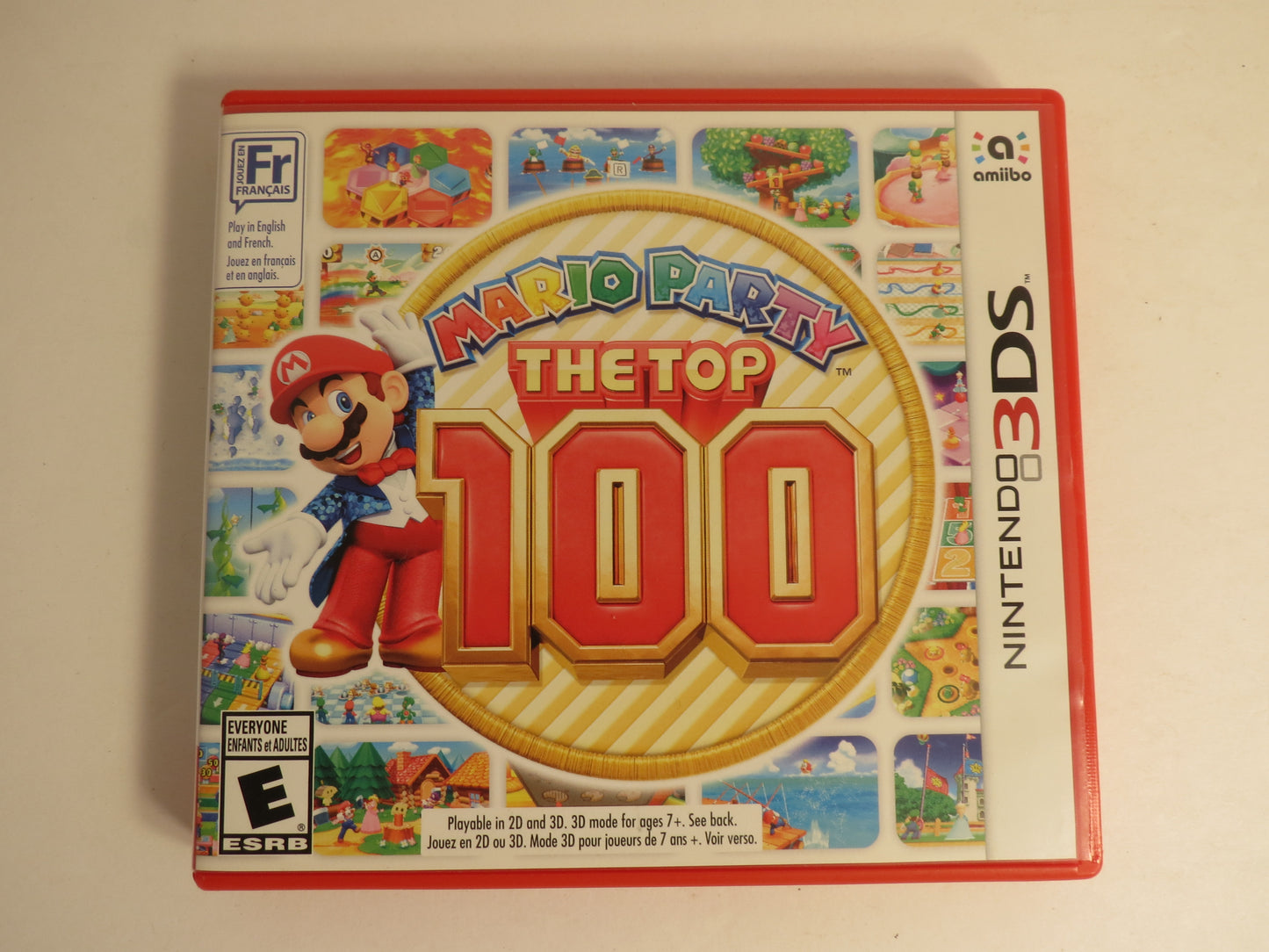 Mario Party The Top 100 Nintendo 3DS Game CB